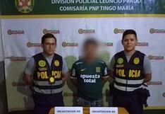 Tingo María: Recuperan arma de fuego robada y detienen a dos sujetos involucrados