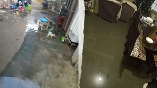 Ica: a horas de la Navidad el desagüe colapsó e inundó casas de familias en el A.H. Temístocles Rocha