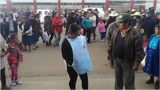 Capturan a presunta estafadora y la pasean por las calles de Huamachuco 