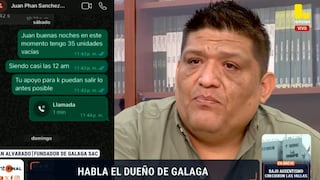Dueño de Galaga responsabiliza a la ONPE por retraso en la distribución del material electoral: “Yo guardé silencio”