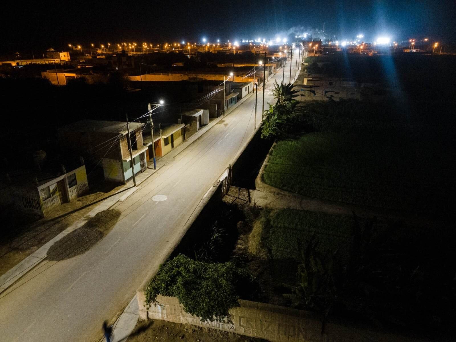 La finalidad es mejorar la calidad de vida de cientos de familias; así como también, brindar seguridad para peatones y conductores que circulan por estas vías.