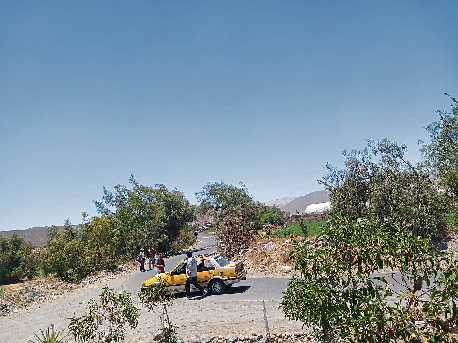 En Characato es donde se produjo la pelea sangrienta. Foto: Archivo GEC.