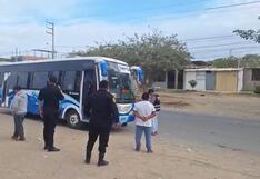 Extorsionadores disparan contra bus de empresa Súper Star en Piura