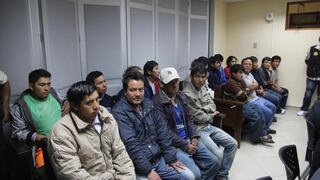 Ordenan liberar a los 15 antimineros de Cajamarca recluidos en penal