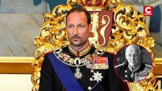 Haakon VIII jura como rey de Noruega mientras el país despide a Harald V