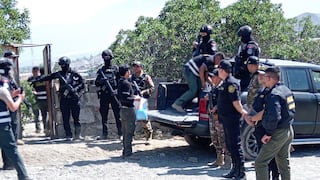 Policía halla 32 kilos de droga enterrados en un terreno de Mariano Melgar en Arequipa