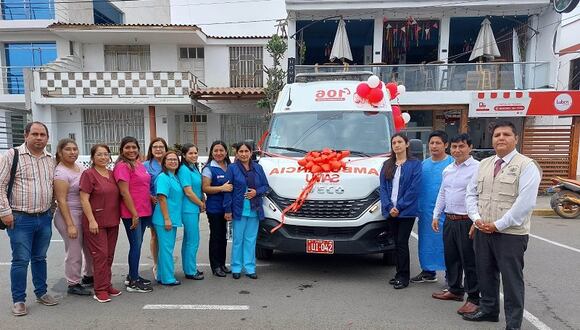 Esta unidad estará a disposición del Centro de Salud Materno Infantil de Huanchaco y permitirá que los pacientes de gravedad sean trasladados a los hospitales de Trujillo o de alta complejidad. La ambulancia es tipo Nivel II y cuenta con oxígeno, resucitador y electrocardiograma.