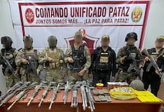 La Libertad: Incautan armamento de guerra y material explosivo en Pataz