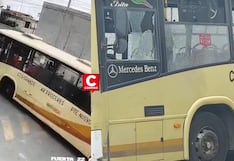 Lurín: empresa Huáscar deja de operar casi toda su flota tras atentado que dejó conductor herido