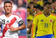 Perú vs. Colombia: quién es favorito en el amistoso internacional en Miami