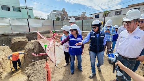Trujillo: Avanza reconstrucción de Jardín Niño Jesús de Praga y estará listo este año