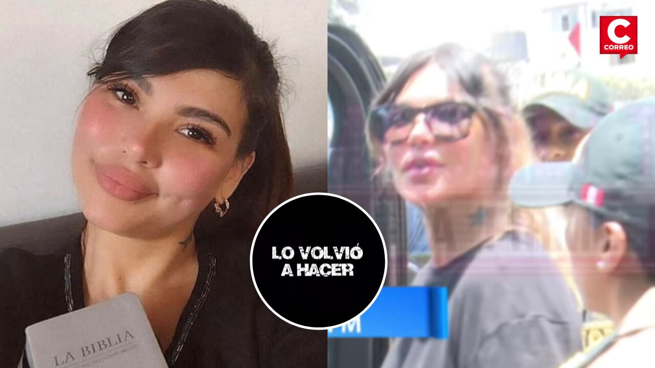 Angie Jibaja fue detenida tras "escándalo" en la vía pública.