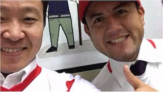 ​Kenji Fujimori y Richard Acuña alientan a la selección peruana con este símbolo (FOTO)