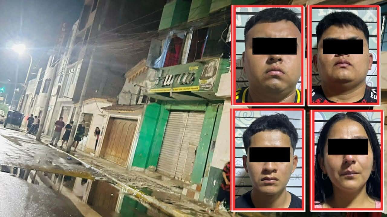 Según la Policía, son presuntos miembros del grupo delictivo “La Factory del Fundo” y serían responsables del ataque con explosivo en local de la empresa Huaca Express.