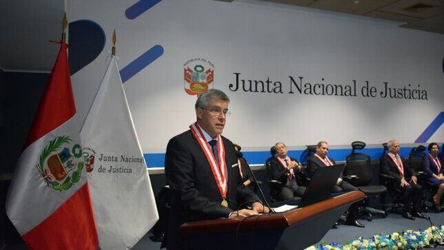 La Junta Nacional de Justicia (JNJ) publicó el Proyecto del Reglamento del Procedimiento de Evaluación Integral y Ratificación del jefe de la Oficina Nacional de Procesos Electorales (ONPE) y de la jefa del Registro Nacional de Identificación y Estado Civil (Reniec). (Foto: JNJ)