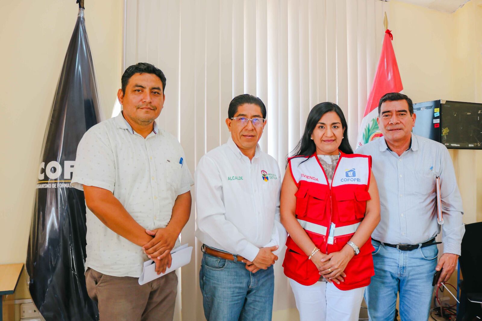 La representante de Cofopri Piura manifestó que en diciembre se estará entregando los títulos de propiedad para el A.H. Alas Peruanas