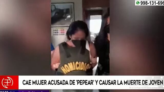 Cae mujer que ‘pepeó’ y causó la muerte de hombre en un hostal de San Juan de Lurigancho