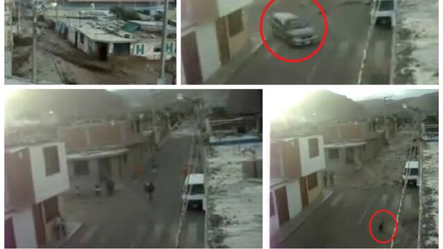 ​Impactante: Huaico en Tacna arrasa vehículos y casas (VIDEO)
