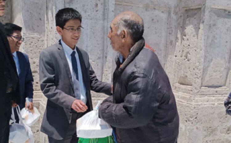Apoyo a los más necesitados en Arequipa. (Foto: GEC)