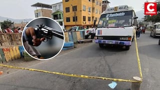 Conductor de cúster fue asesinado a balazos por motorizados en San Juan del Lurigancho  