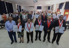 Ica: reconocen a la alta dirección de la Universidad Nacional San Luis Gonzaga