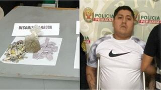 Pisco: cae con más de 150 ketes de cocaína y 250 gramos de marihuana