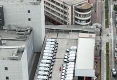 Denuncian que 25 ambulancias del Mininter adquiridas en 2024 lucen abandonadas en estacionamiento