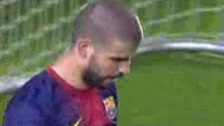 Mira el autogol de Piqué en el encuentro del FC Barcelona vs Bayern Munich