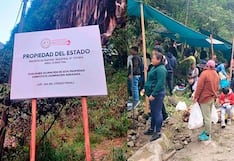 Machu Picchu: Policía desaloja a personas apostadas en la vía Hiram Bingham
