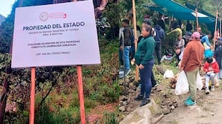 Machu Picchu: Policía desaloja a personas apostadas en la vía Hiram Bingham