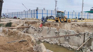 Chiclayo: transportistas protestan por desvío inseguro en obra del Dren 4000