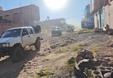 Puno: en medio de un violento enfrentamiento con los pobladores, policías decomisan mercadería de contrabando