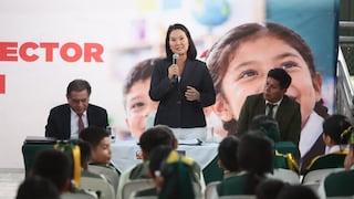 Keiko Fujimori apela al Congreso por facultades legislativas para recuperar infraestructura educativa