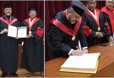 Ica: Dr. Willy Ramírez Chávarry recibe el Doctor Honoris Causa de la Universidad Nacional San Luis Gonzaga