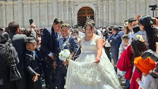 Más de 350 parejas arequipeñas dicen “Sí, acepto” en Matrimonio Comunitario 2026 (VIDEO)