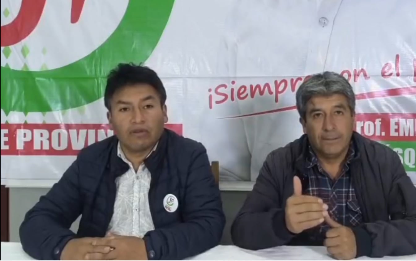 Delincuentes le exigen S/ 50 mil a Mariano Estrada y S/ 20 mil a Emiliano Vásquez. Ambos son del partido Juntos por el Perú, en la provincia de Sánchez Carrión.