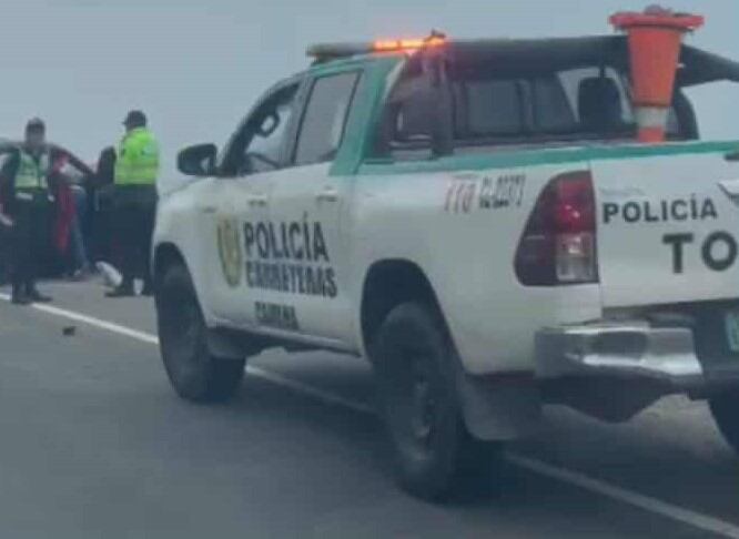 Accidente en carretera de Arequipa - Omate. Foto: difusión.