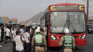 PNP desplegará más efectivos por paro de transportistas en Lima y Callao este jueves 10