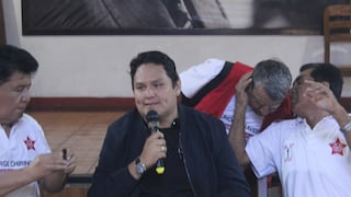 Candidato presidencial Enrique Valderrama: “A diferencia de Jerí, yo tengo el Apra detrás”