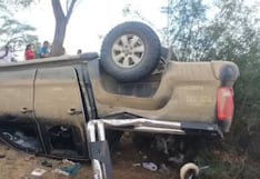 Dos accidentes de tránsito dejan seis personas heridas en Piura