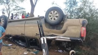 Dos accidentes de tránsito dejan seis personas heridas en Piura