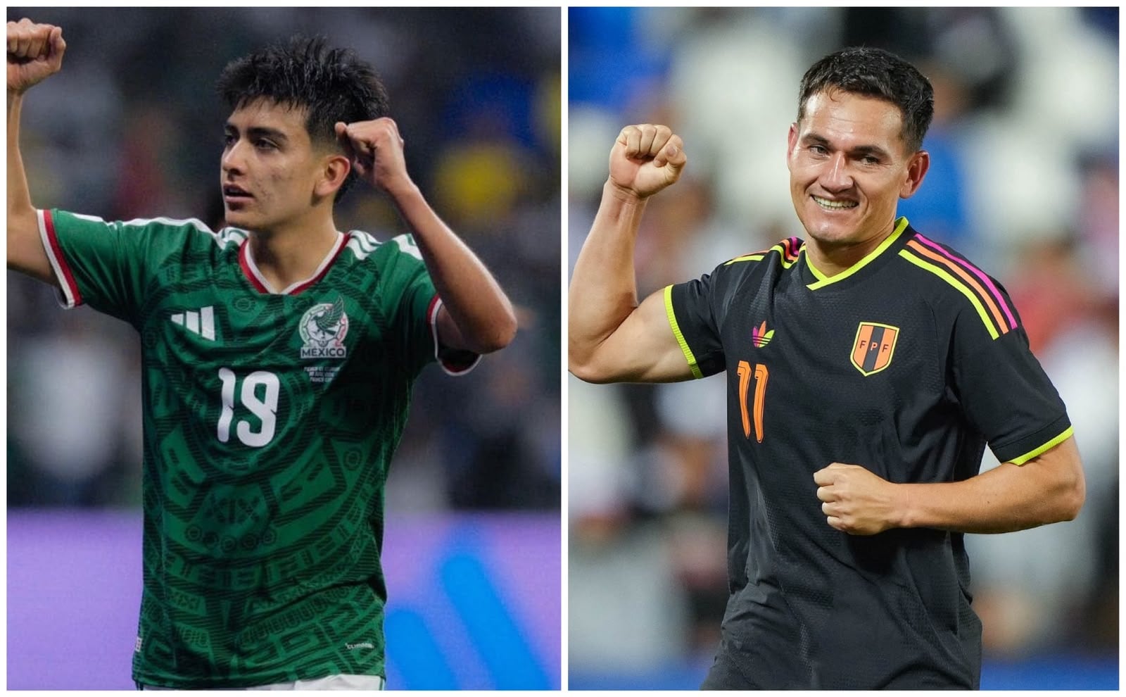 Perú enfrenta a México en su segundo amistoso de la gira por Norteamérica. (Foto: Composición Correo)