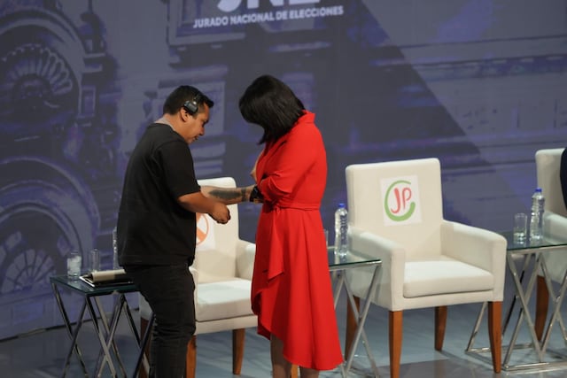 El lado B del quinto día de debate presidencial 2026 (Fotos: GEC)