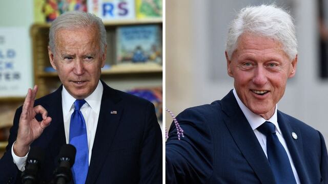 Bill Clinton: Joe Biden se comunica con expresidente para desearle una “rápida recuperación”