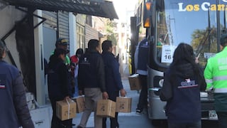 Arequipa: Material electoral llega a los 66 locales de votación de la ODPE José Luis Bustamante y Rivero (VIDEO)