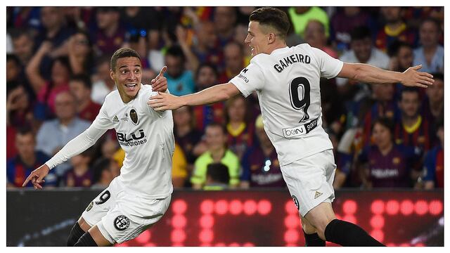 Valencia derrotó 2-1 al Barcelona y se proclamó campeón de la Copa del Rey (FOTOS y VIDEO)