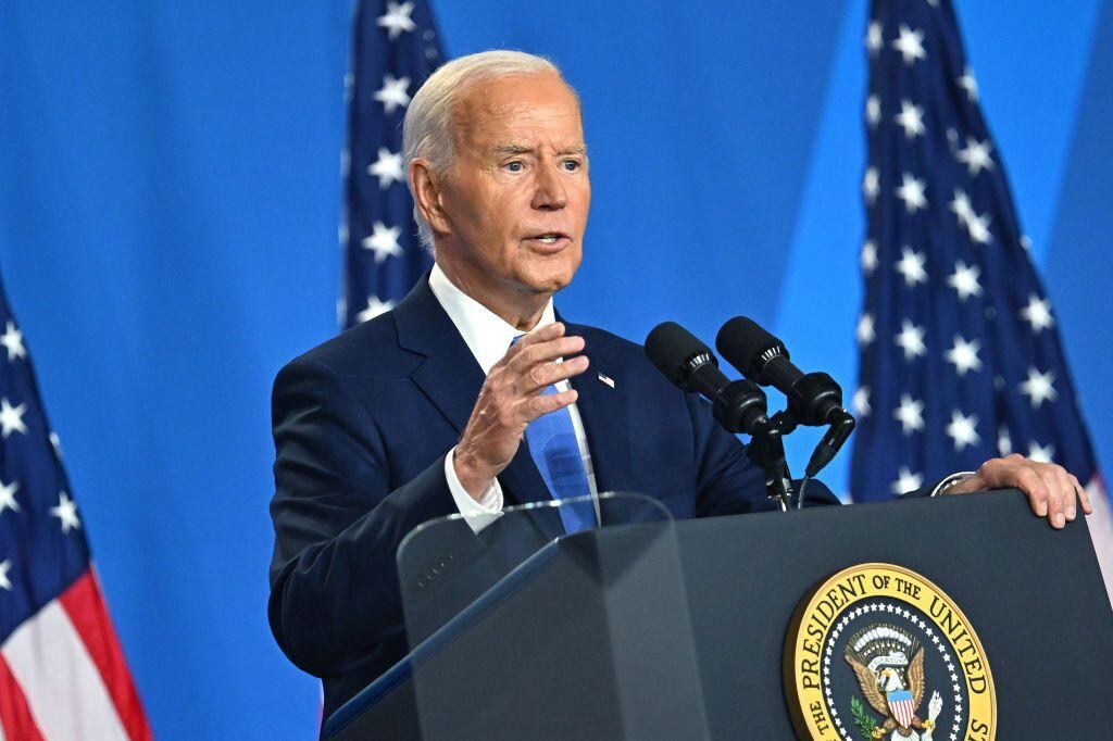 El presidente Joe Biden compareció ante la prensa tras el tiroteo.