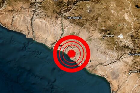 Sismo de magnitud 4.0 se registró frente a Atico, en Arequipa, informa el IGP