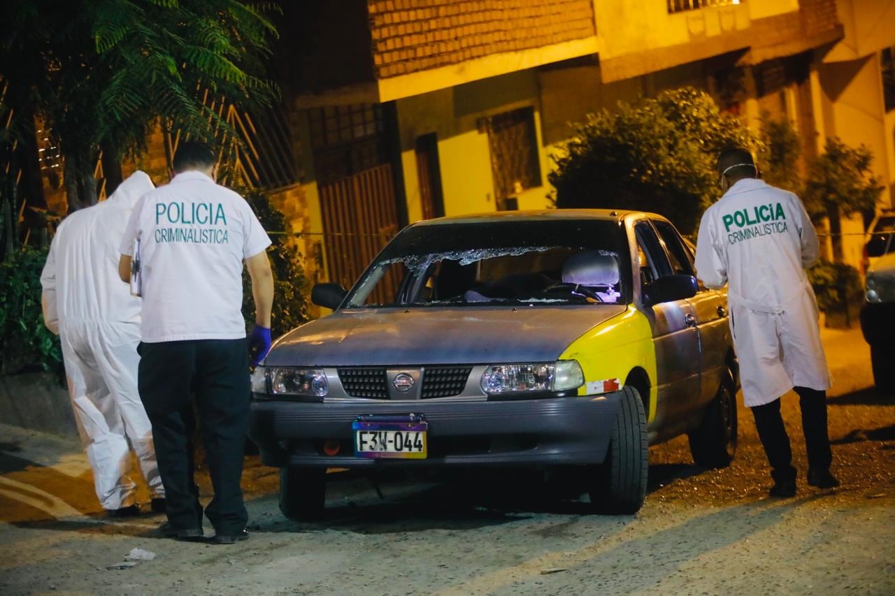 Estado del vehículo revela la ferocidad del ataque.
