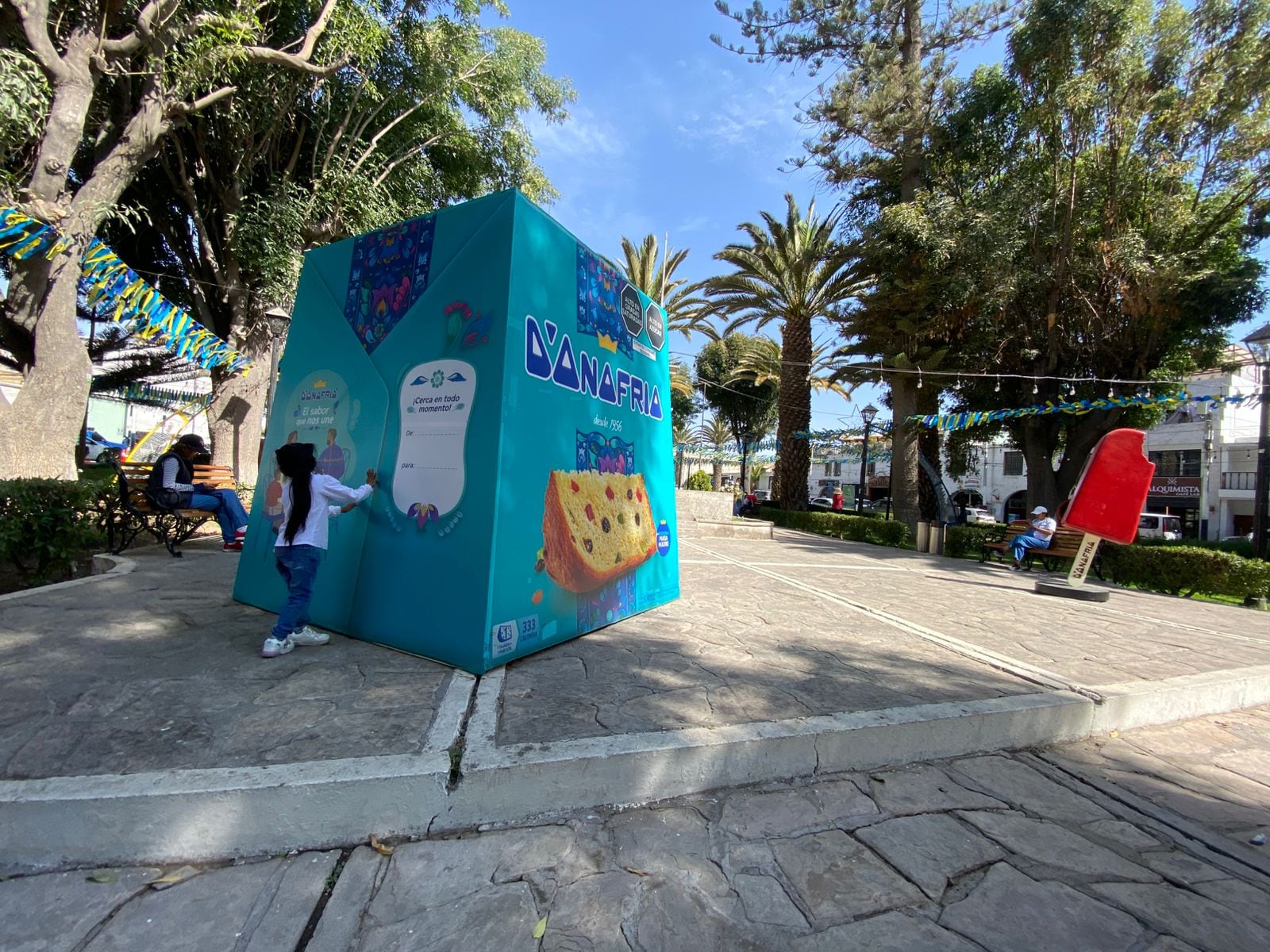 Figuras llaman la atención en Yanahuara. (FOTO: GEC)